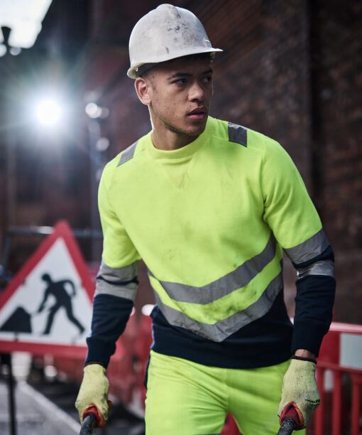 Pro hi-vis sweat top