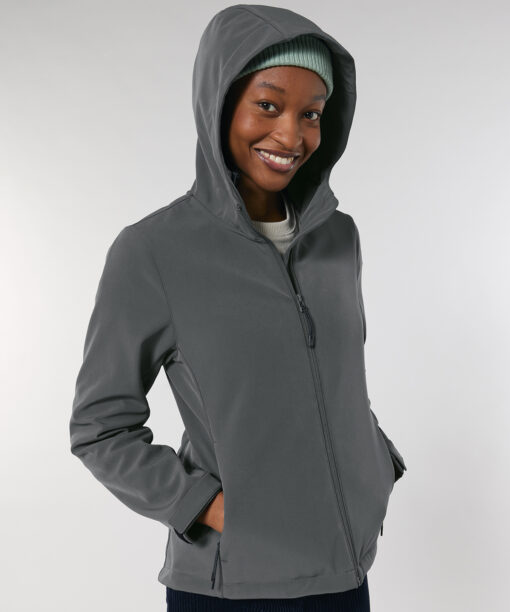 Womens Stella Discoverer hooded softshell  (STJW159)