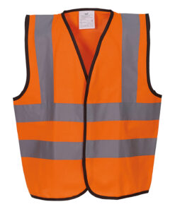 Kids hi-vis 2 b&b waistcoat (HVW100CH)