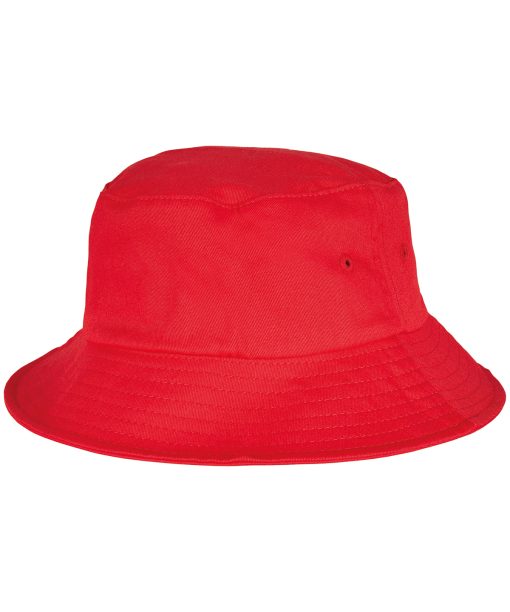 Kids Flexfit cotton twill bucket hat