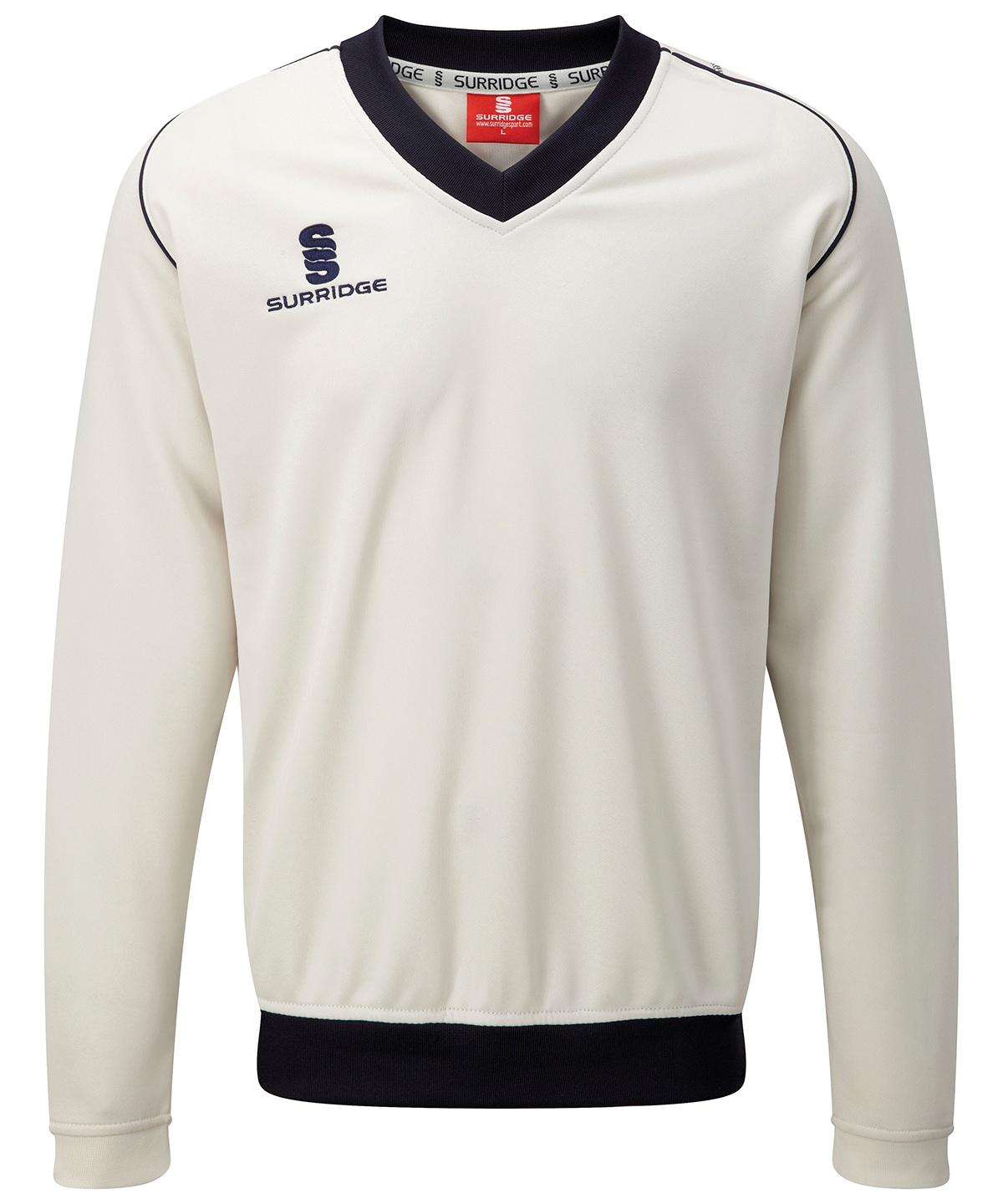 White/Navy trim