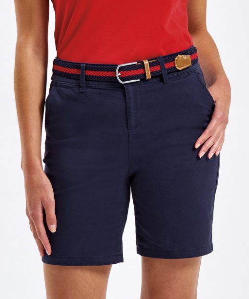Womens lightweight chino shorts
