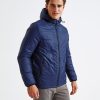 Men's padded wind jacket