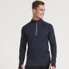 Cool Flex long half-zip top