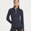 Women's Cool Flex long half-zip top