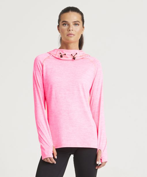 Women's cool cowl neck top