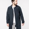 Men's lightweight trench coat