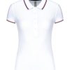 Women's short sleeve polo shirt