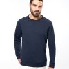 Men's organic cotton crew neck raglan sleeve sweatshirt