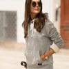 Womens Brownsville  fashionable hooded sweatshirt