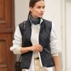 Womens Camden  diamond quilted gilet